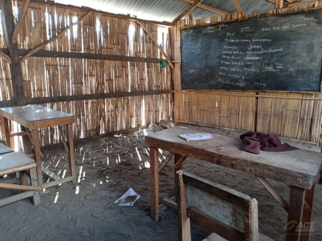 School for Outer Island in Indonesia
