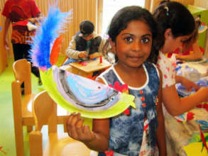 A young artist at work... :-)