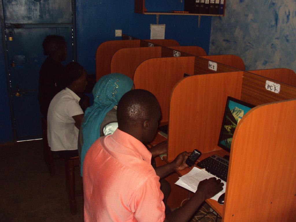 Send 15 youth for computer studies in Uganda