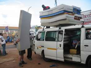 The arrival of the much-needed new mattresses