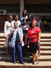 Graca Machel Scholars at the conference in Malawi
