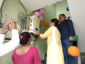 Launch of the Solar Plant at our Noida Skill Centr