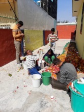 Agarbatti Making by Special Need students