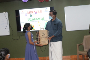 Director, Don Bosco Nivas Hand over the gift