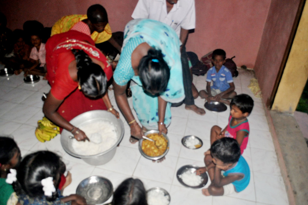 Meal support to 241 underprivilege tribal children