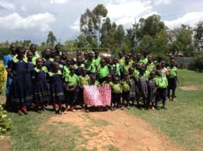 thank you from children who will use computer room