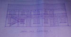 Architectural plans for new building