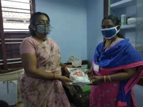 Health drink to cancer patient