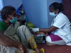 Monthly review of palliative care patient
