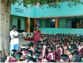 Pink October Awareness to School students