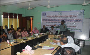 Training on the water treatment management plant