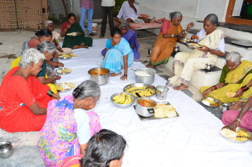 Food Sponsorship for Destitute Old Age Person