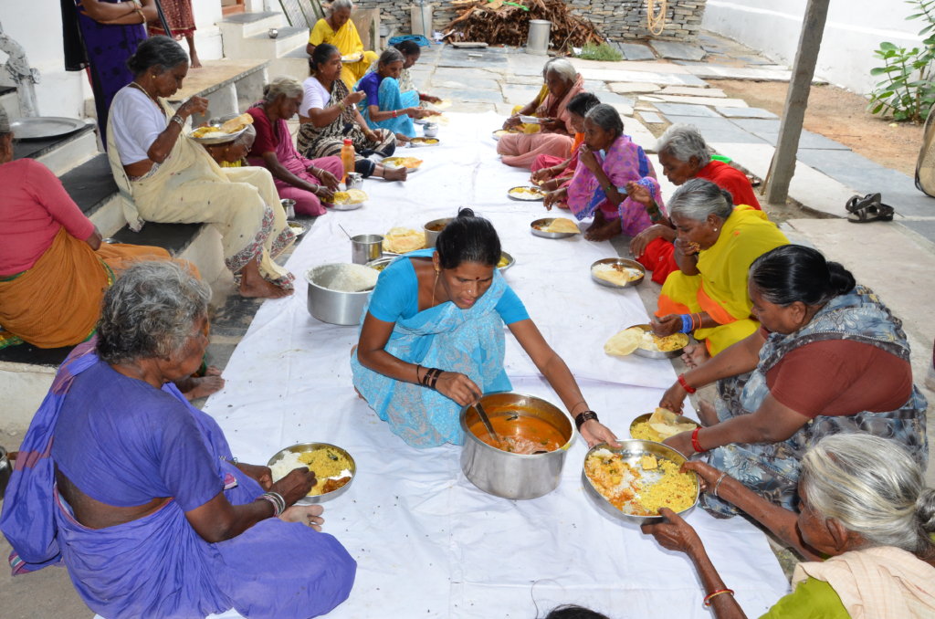 Food Sponsorship for Destitute Old Age Person