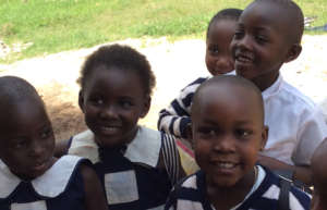 Happy Children All Ready To Study