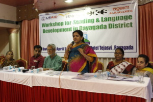 Collector Rayagada addressing participants