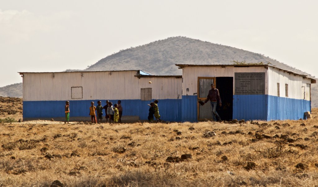 Rural school in Marsabit County