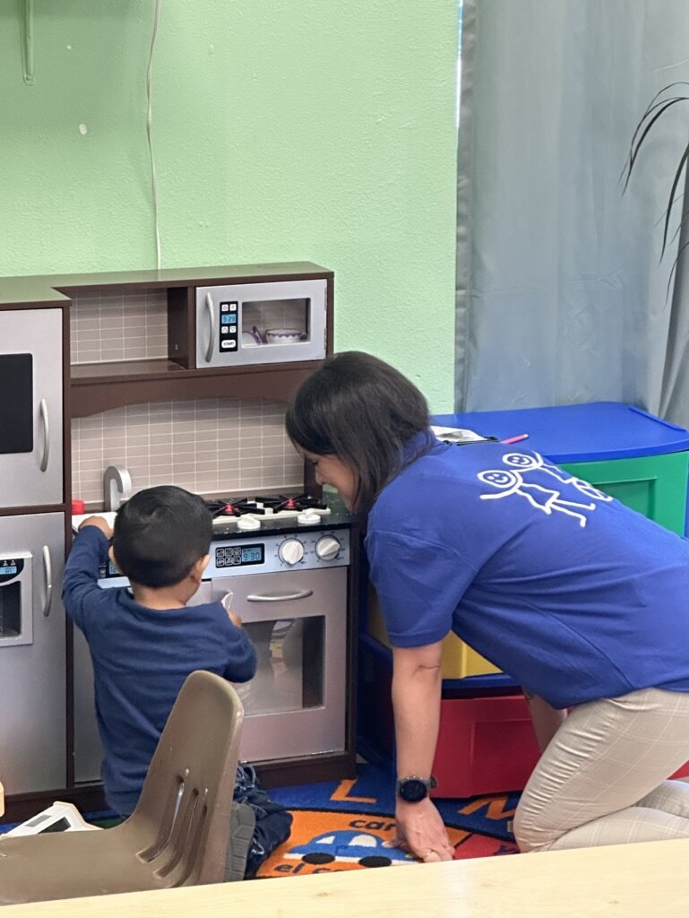 The best part! Playing with the Kids!