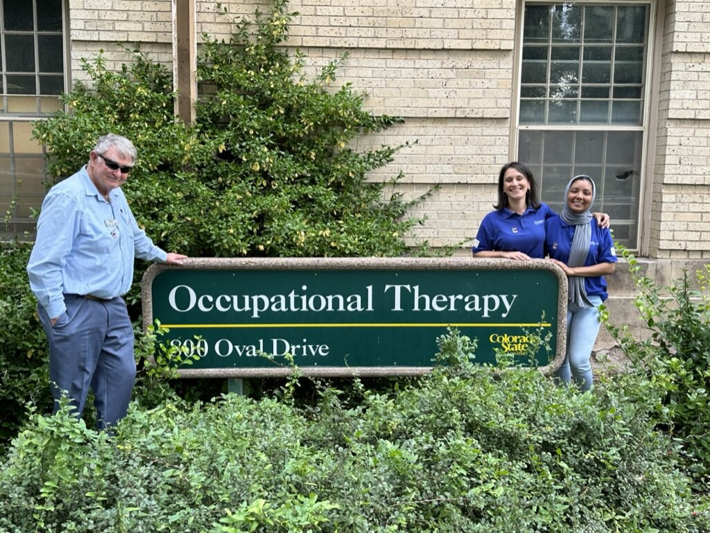 Presenting to CSU's Occupational Therapy Dept