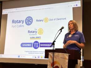 Sharing our work with Rotary Club of Fort Collins