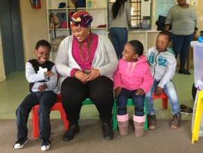 Our awesome facilitator, Lelethu