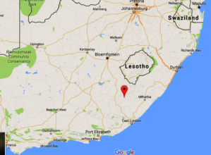 Location of the Emadlelweni Center