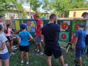 Mobile School activity in the countryside