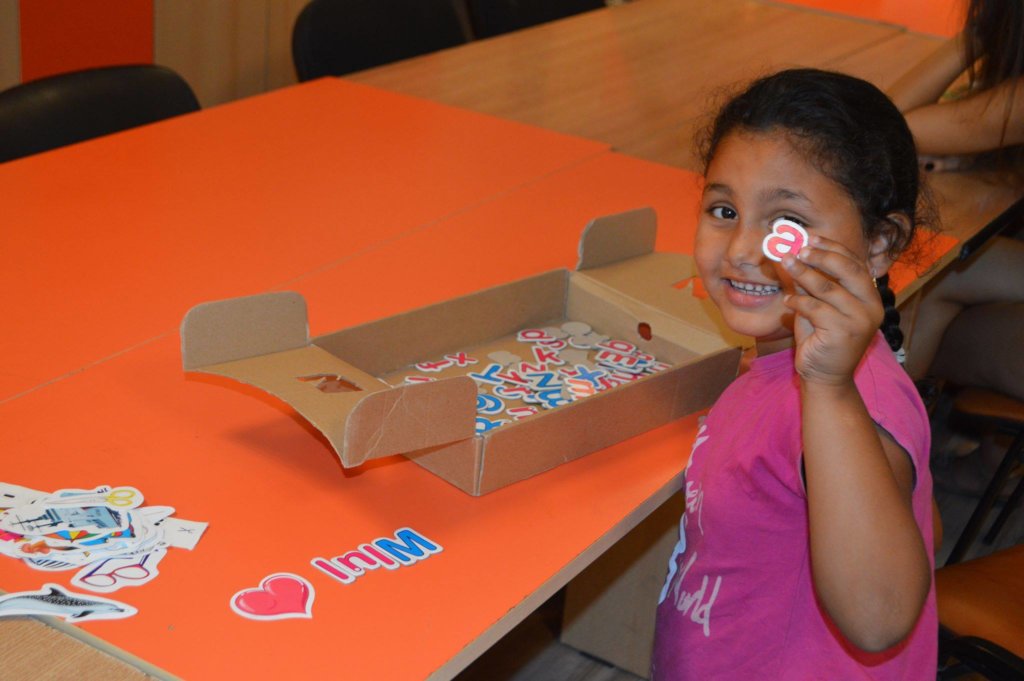 Children acquiring vital skills for school