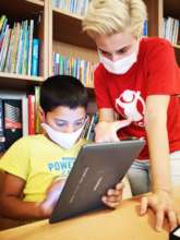 Learning how to use technology for school