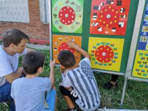 Mobile School activity in the countryside