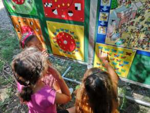 Mobile School activity in the countryside