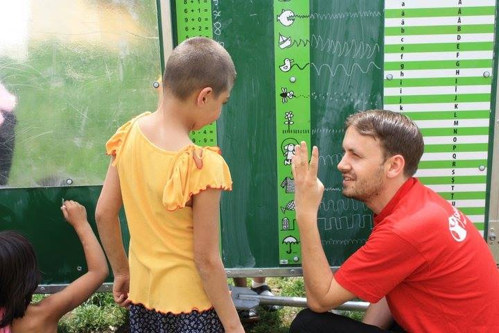 Mobile School - Education for Children in Romania