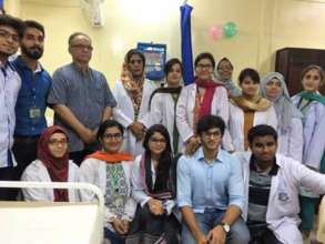 Volunteers at SOCh, Sponsored by NHF, Inc.
