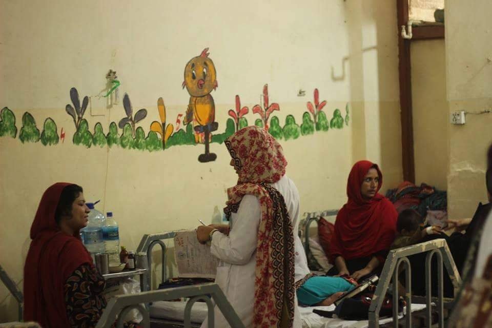 Civil Hospital, Karachi Uplifting and Cleaning