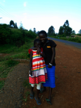 Mercy and her aunt. Children having children