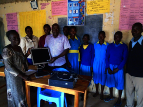 Sirisia School receives its new computer