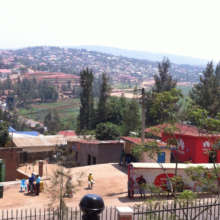 The streets of Kigali