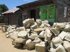 Rearing baskets made by women's groups