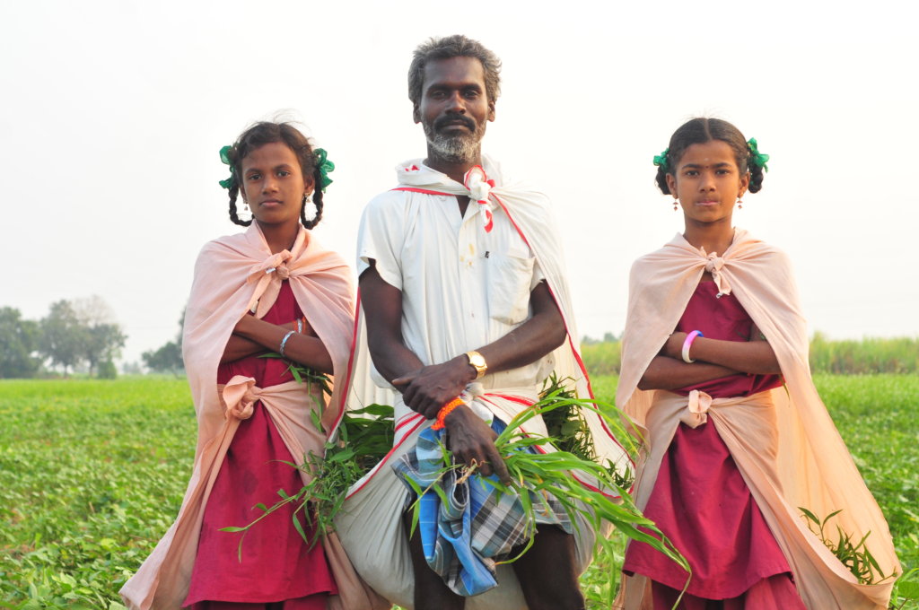 Support Organic Farms and Schoolgardens in India