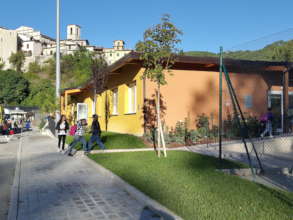 One of the new schools built in Umbria