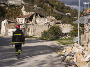 Earthquake devastation in Central Italy