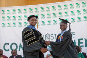 Abraham, receiving the Founder's award