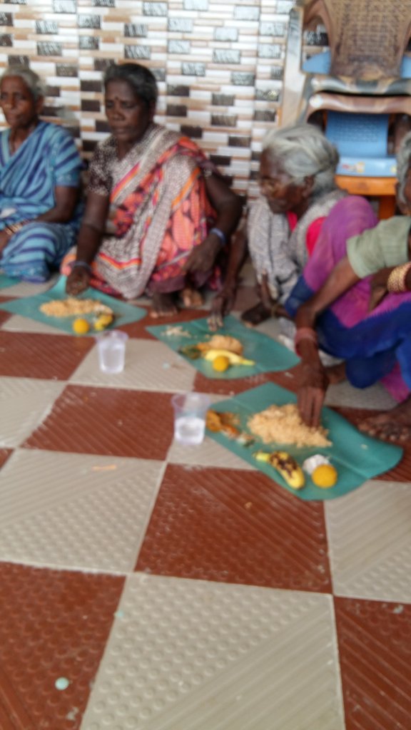 Food Support to Hungry Deserted & Lonely Elders