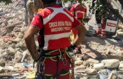 Italian Red Cross relief for Italy Earthquake