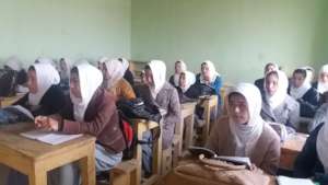 Students in the Mullah Karim Nazar School