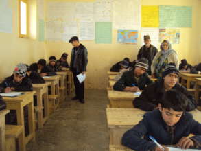 Young boys in class