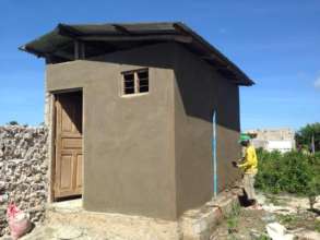 Completed toilet