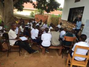 Health workshops taught by Abdallah