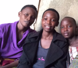 Two new MindLeaps students: Sonia and Solange