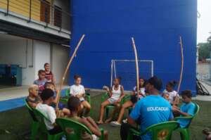 Capoeira class