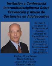 Our Main Speaker , Doctor Eric Wagner, FIU BRIDGE